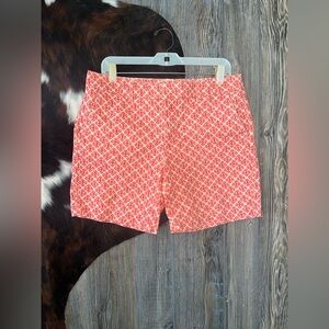 Tommy Hilfiger Coral Pink Patterned Women’s Shorts